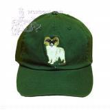 Cap 100% Cotton with Embroidered Papillon