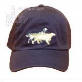 Cap 100% Cotton with Embroidered English Setter