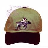 Cap 100% Cotton with Embroidered German Wire Hair Pointer