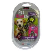 Pet Blinker Red White and Blue for Large Breeds