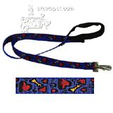 Lupine Nylon Dog Leash 6 foot x 1-inch Doggie Dreams