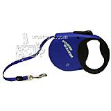 Power Walker Retractable Dog Leash Small Blue