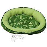 Fido Fleece Cloud Bed Leaves & Vines Small 29.5 x 23