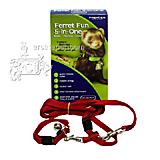 Ferret Fun 5-in-one Harness Red