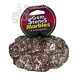 Gem Stones Flat Marbles Pearl Pink