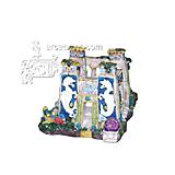 Lost City of Atlantis Seahorse Cathedral Ornament Mini