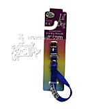 Nylon Lil' Dog Jeweled Dog Collar Blue Small