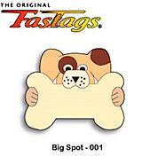 FasTags Do-it-yourself Pet ID Tag Big Spot Pattern