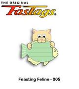 FasTags Feasting Feline