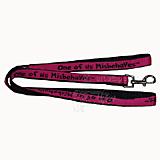 Embroidered Dog Leash 4-ft x3/4-in One of us Misbehaves