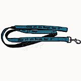 Embroidered Dog Leash 4-ft x3/4-in One of us Begs for It