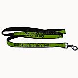 Embroidered Dog Leash 4-ft x3/4-in One of us is a Dirty Dog