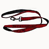 Embroidered Dog Leash 4-ft x1-in One of us is Codependent