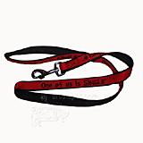 Embroidered Dog Leash 4-ft x1-in One of us is Single