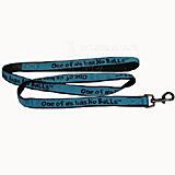 Embroidered Dog Leash 6-ftx3/4 One of us has No Balls