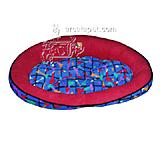 Fido Fleece Cloud Bed Bones/Squares Sm