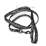 Leash Snake Print White 6 x 3/4