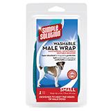 Simple Solution Male Dog Diaper Garment Wrap Small