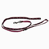 Lupine Nylon Dog Leash 6-foot x 1/2-inch Tickled Pink