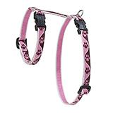 Nylon Dog Harness Tickled Pink 9-14 inch  H-Style