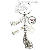 Key Charms Long Fur Cat