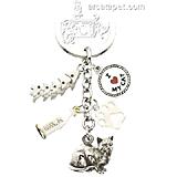 Key Charms Tabby Cat