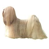 Double Sided Dog Decal Lhasa Apso