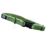 Planet Dog Large Green Adjustable Hemp Collar