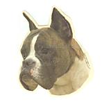 Double Sided Dog Decal Boxer