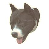 Double Sided Dog Decal Pit Bull Terrier