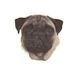 Double Sided Dog Decal Pug