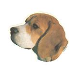 Double Sided Dog Decal Beagle