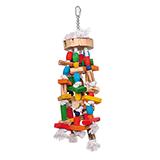 ParroTopia Block Party Bird Toy