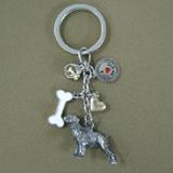 Key Chain Brittany with 5 Charms