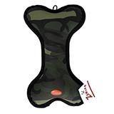 Zanies Toughstructable Large Green Camo Bone Dog Toy