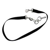 Pet Walker-Plus 3 Dog Leash Adapter Black Large Nylon