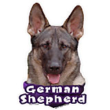 Decal Vinyl German Shepherd Dog