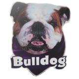 6-inch Vinyl Dog Decal Bulldog Picture