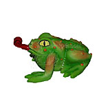Latex Squeeze Meeze Frog Jr Dog Toy