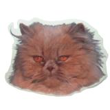 Double Sided Cat Decal Persian Brown