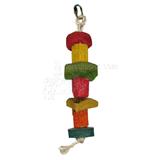 KokoKrunchers Kokocorn Kruncher Parrot Toy Med