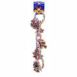 Ruff Rope Ring O Color Med Dog Toy