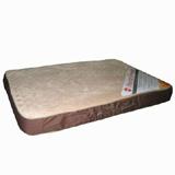 Memory Foam Sleeper Dog Bed Mocha Large