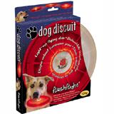 Lighted Dog Discuit Flying L.E.D. Disc Red