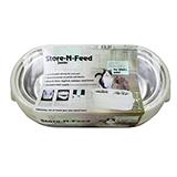 Store-N-Feed Jr. Dog Food and Water Bowls