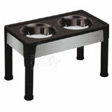 Signature Series Elevated Diner 8in Black/SS