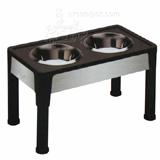 Signature Series Designer Elevated Diner 14in Black/SS