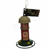 Barn Silo-Style Hummingbird Feeder