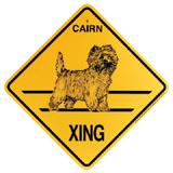 Xing Sign Cairn Terrier Plastic 10.5 x 10.5 inches