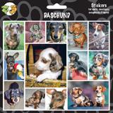 Arf Art Dog Sticker Pack Dachshund